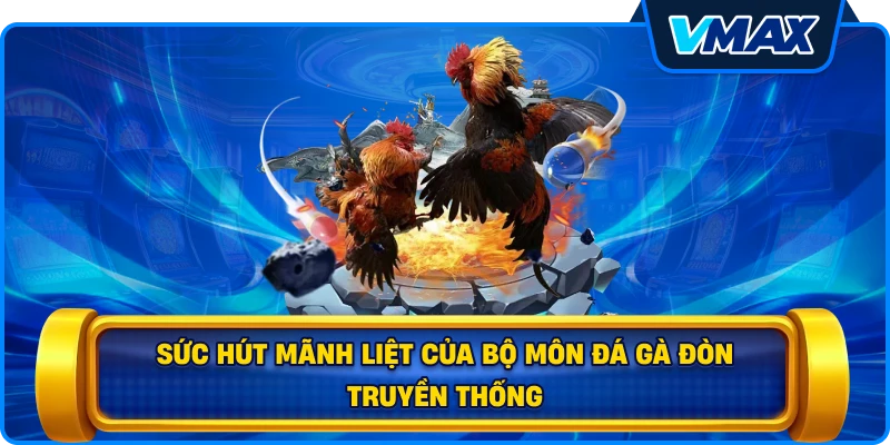 Sức hút mãnh liệt của bộ môn đá gà đòn truyền thống